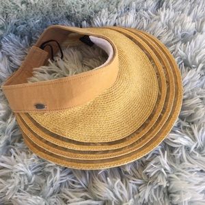 HBY Miami women’s straw visor